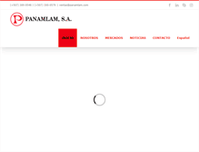 Tablet Screenshot of panamlam.com